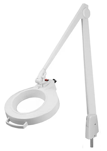 Dazor LED Circline Pivot Mount Magnifier Lamp - 3 Diopter